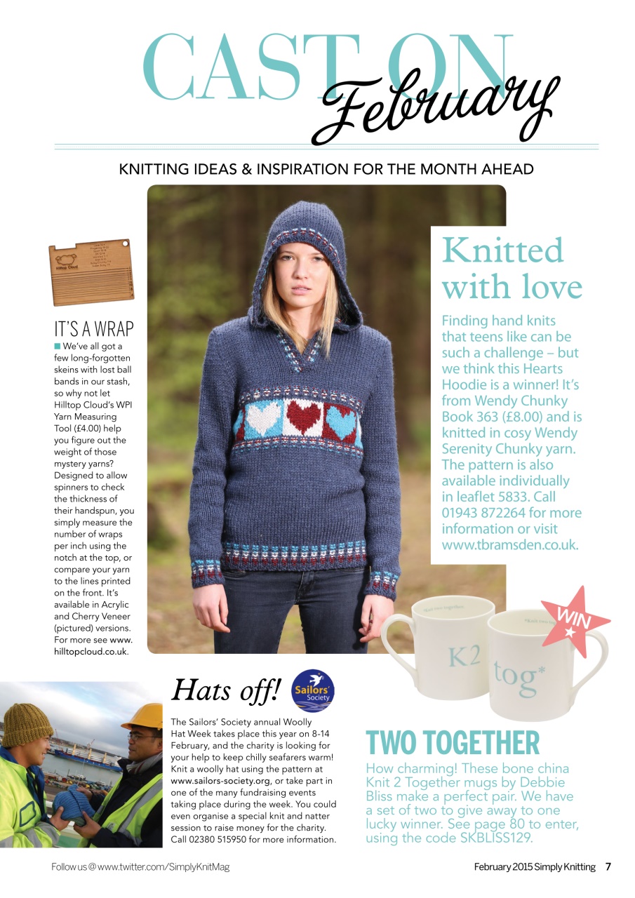 Simply Knitting Preview Pages