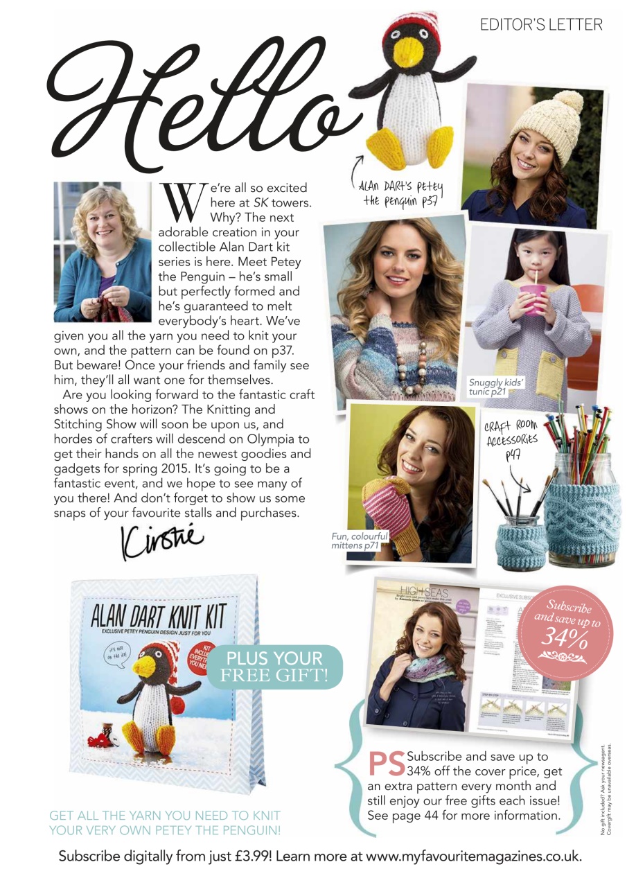 Simply Knitting Preview Pages