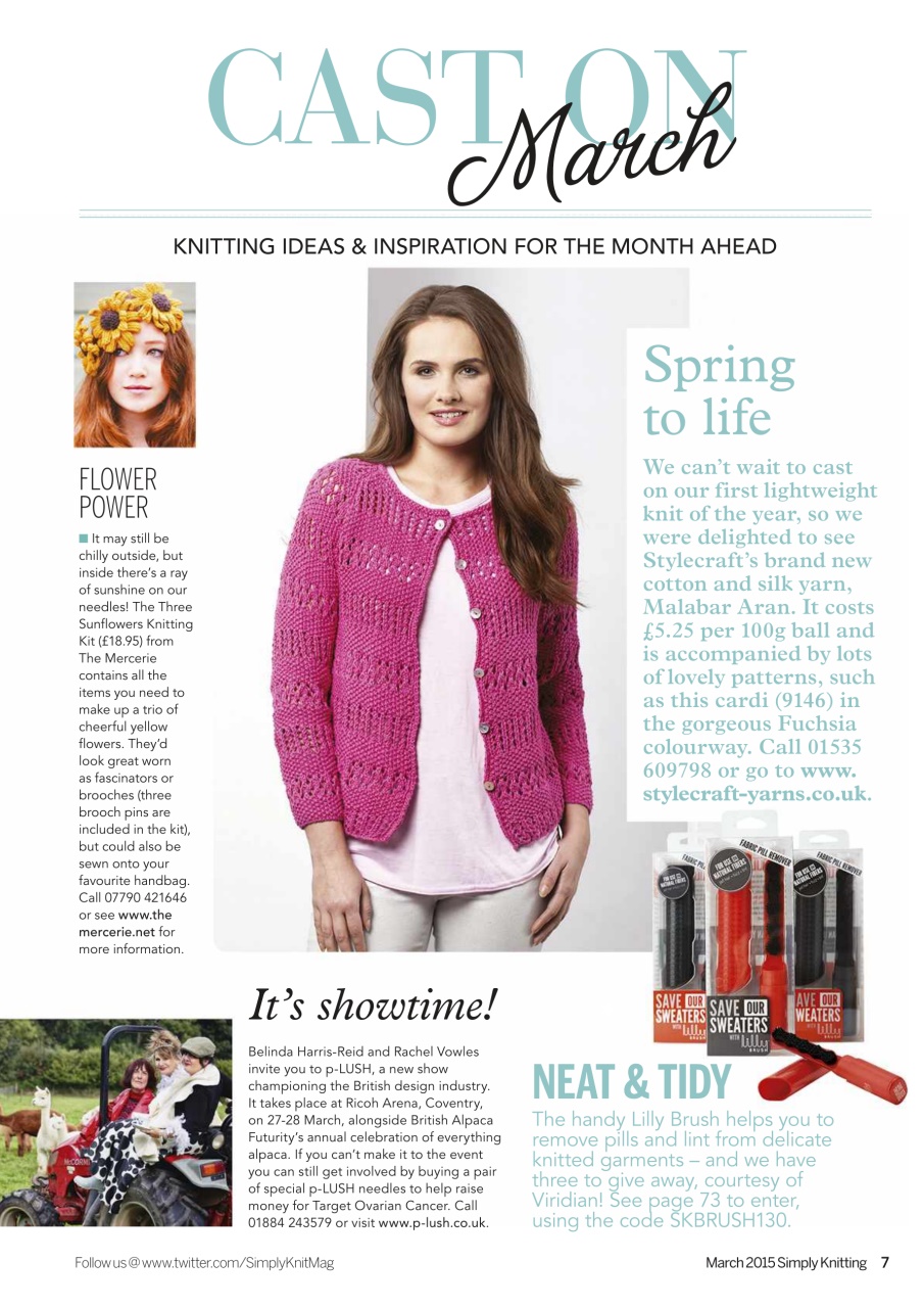 Simply Knitting Preview Pages