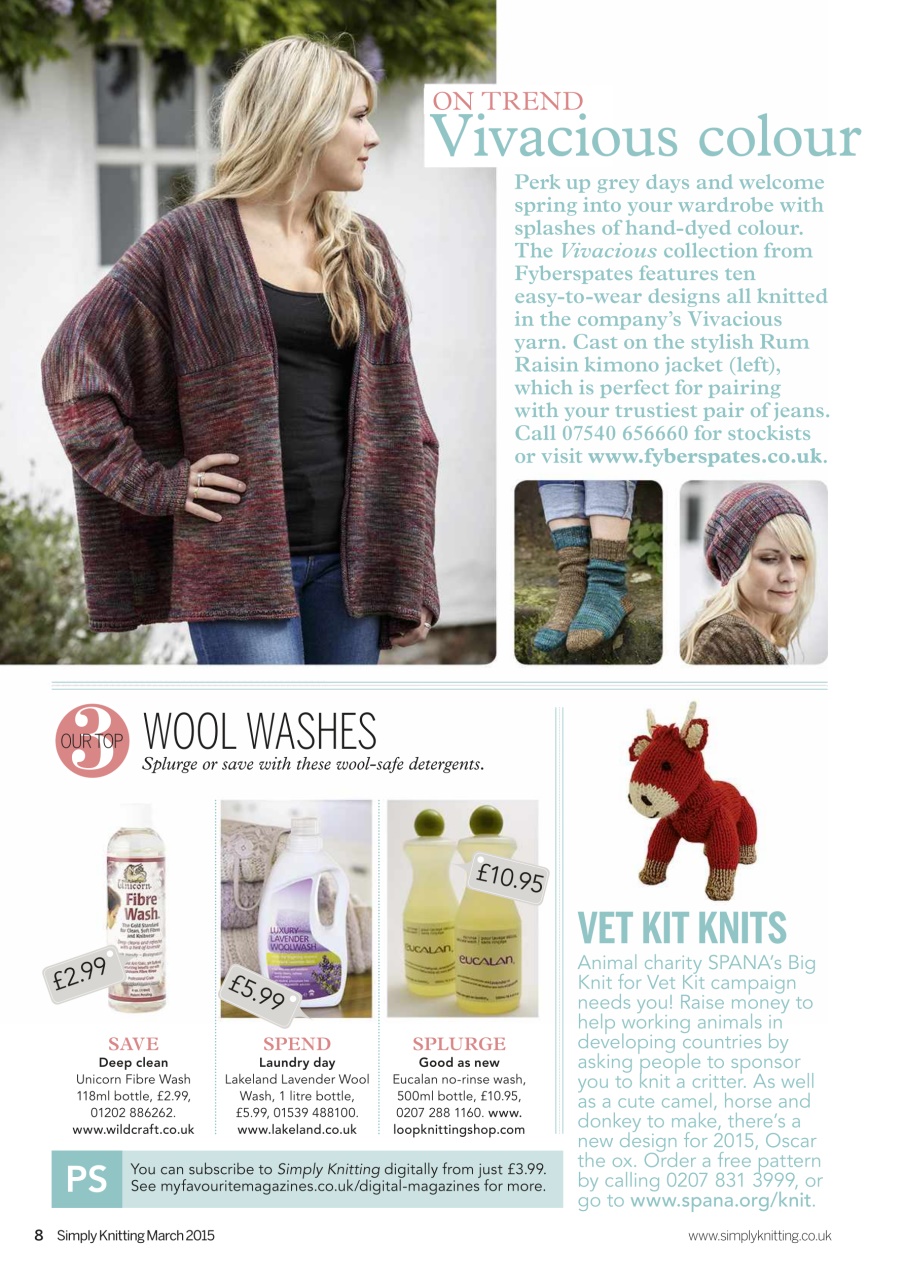 Simply Knitting Preview Pages