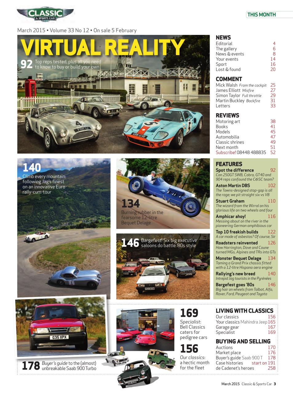Classic & Sports Car Preview Pages