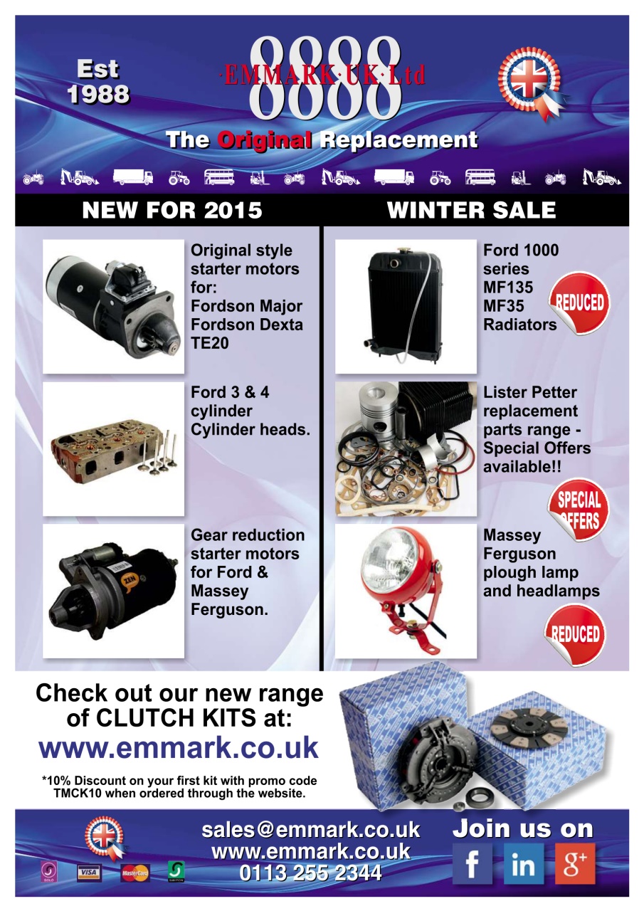 Tractor & Farming Heritage Magazine Preview Pages