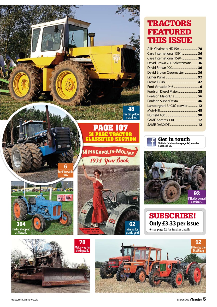 Tractor & Farming Heritage Magazine Preview Pages