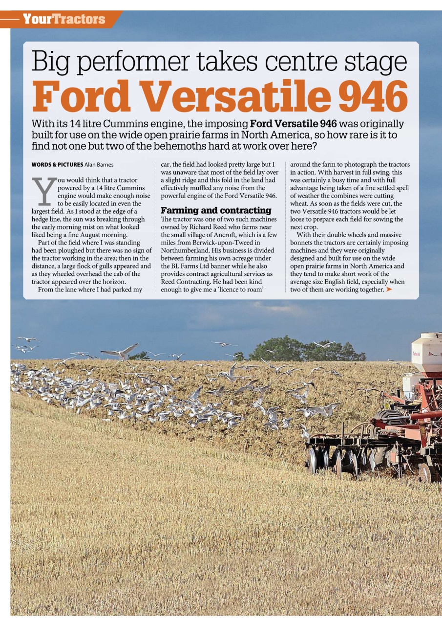 Tractor & Farming Heritage Magazine Preview Pages