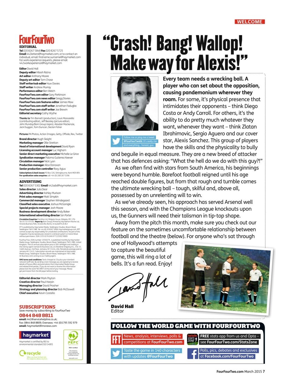 FourFourTwo Preview Pages