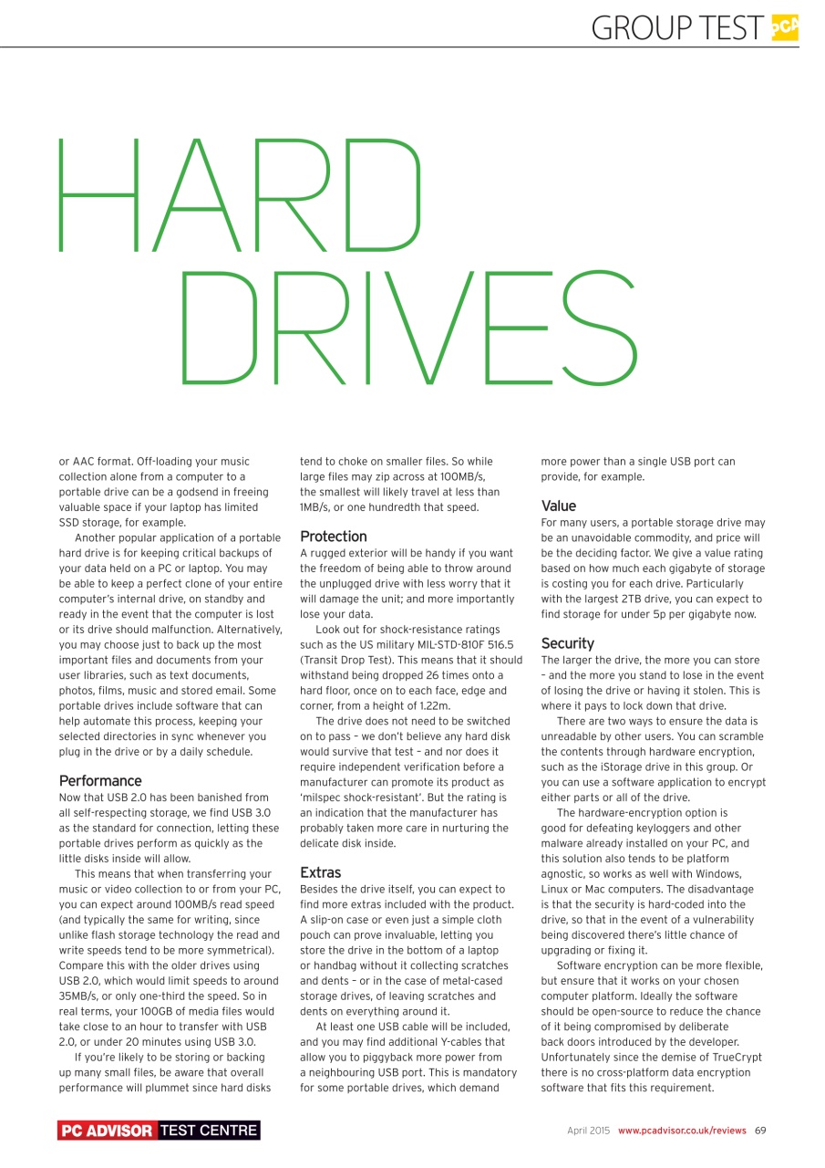 Tech Advisor Preview Pages