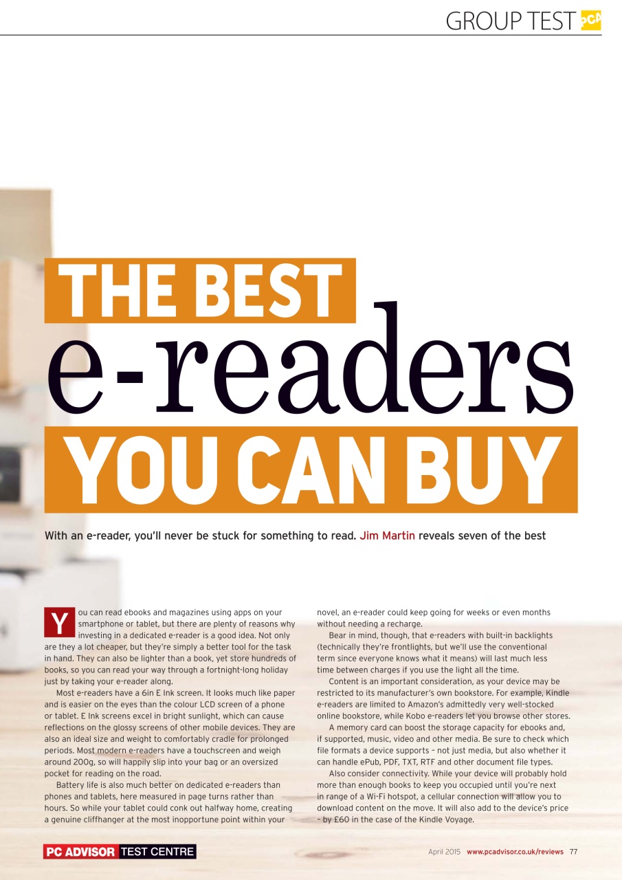 Tech Advisor Preview Pages