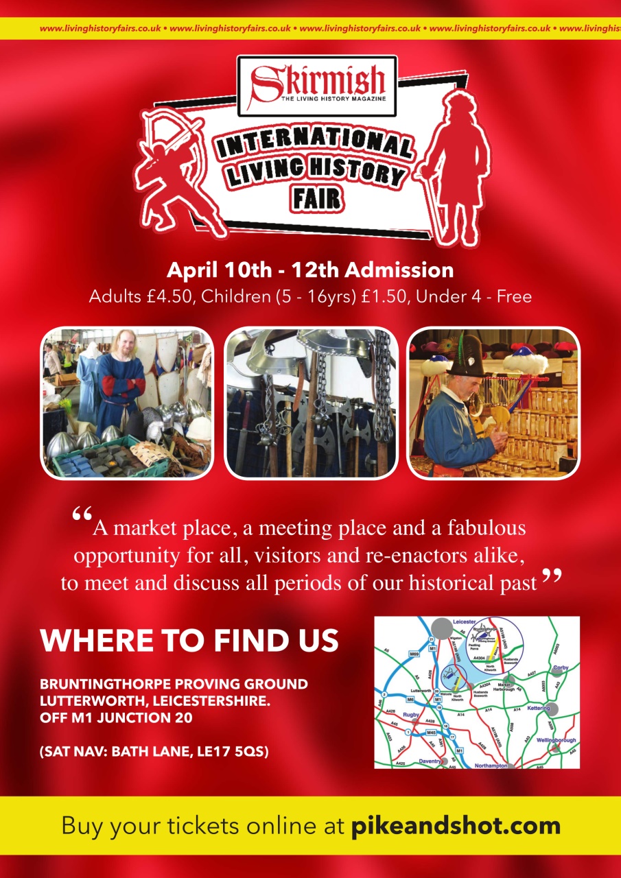 Skirmish Living History Preview Pages