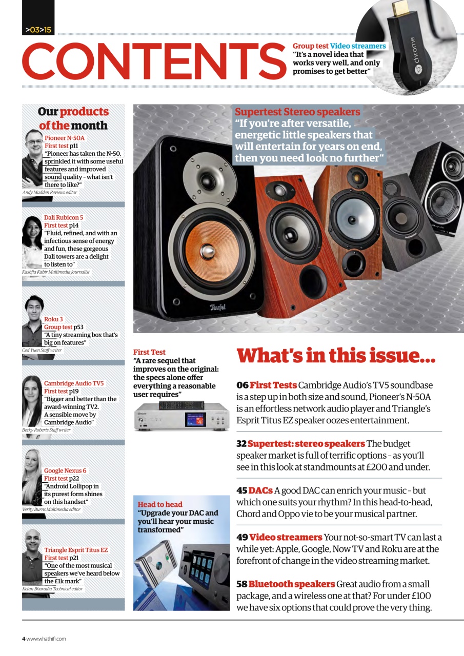 What HiFi Preview Pages