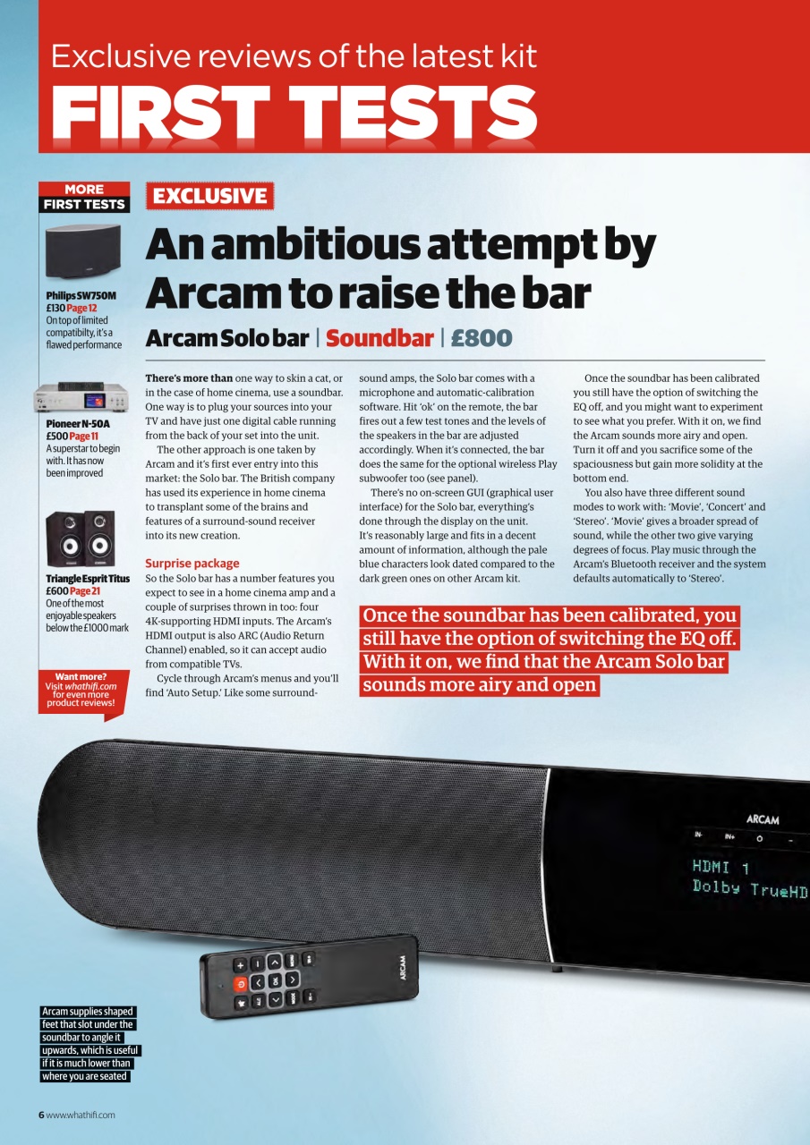 What HiFi Preview Pages