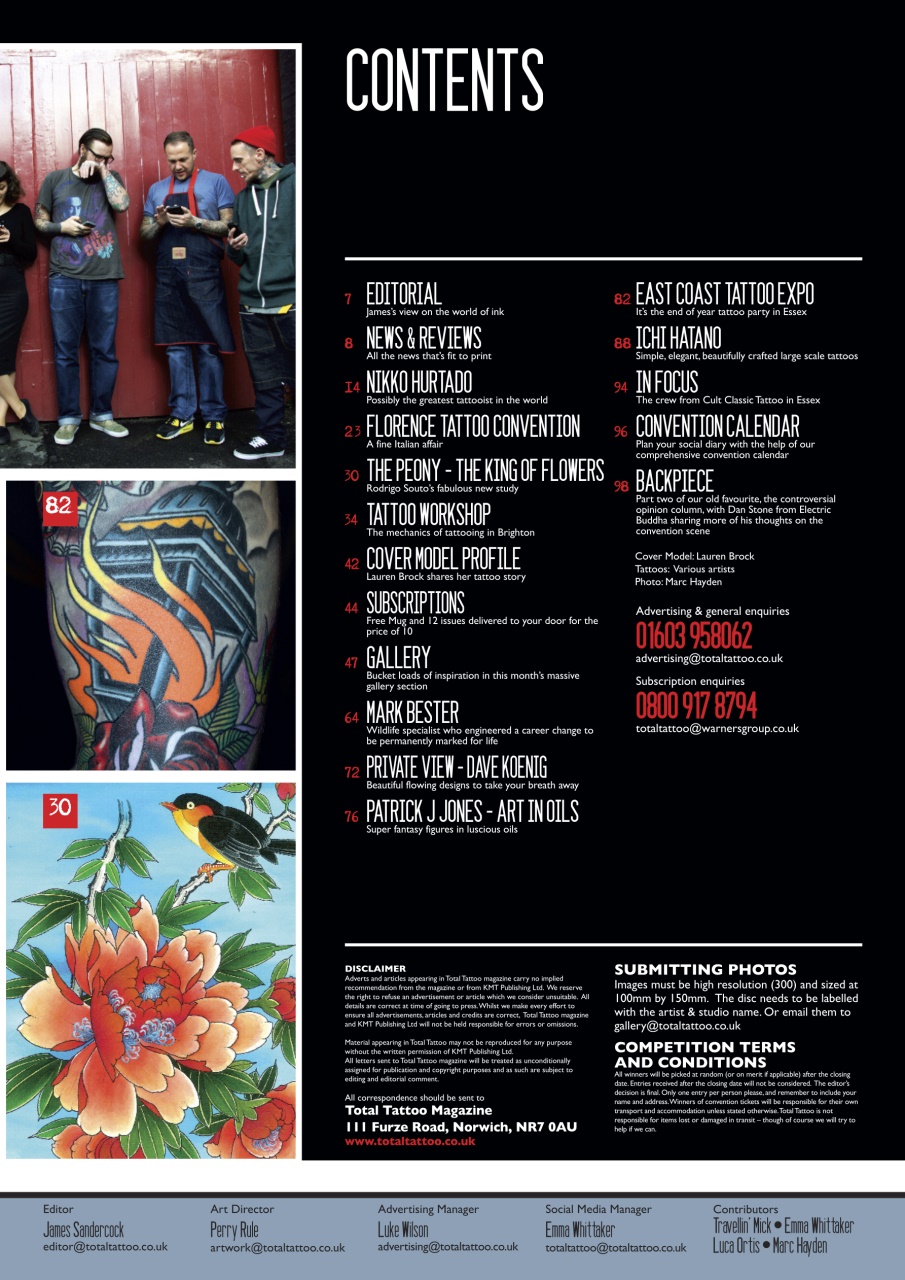 Total Tattoo Preview Pages