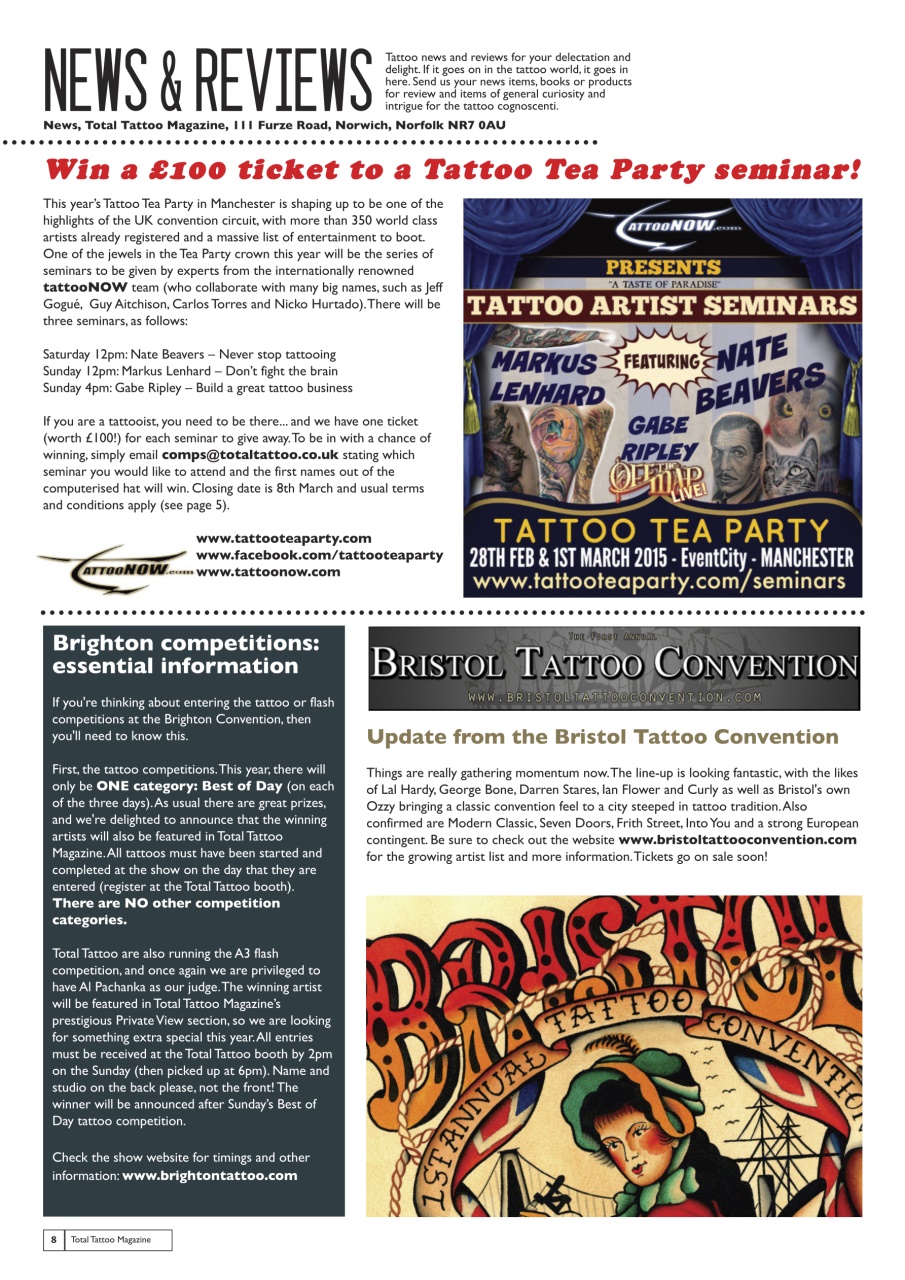 Total Tattoo Preview Pages