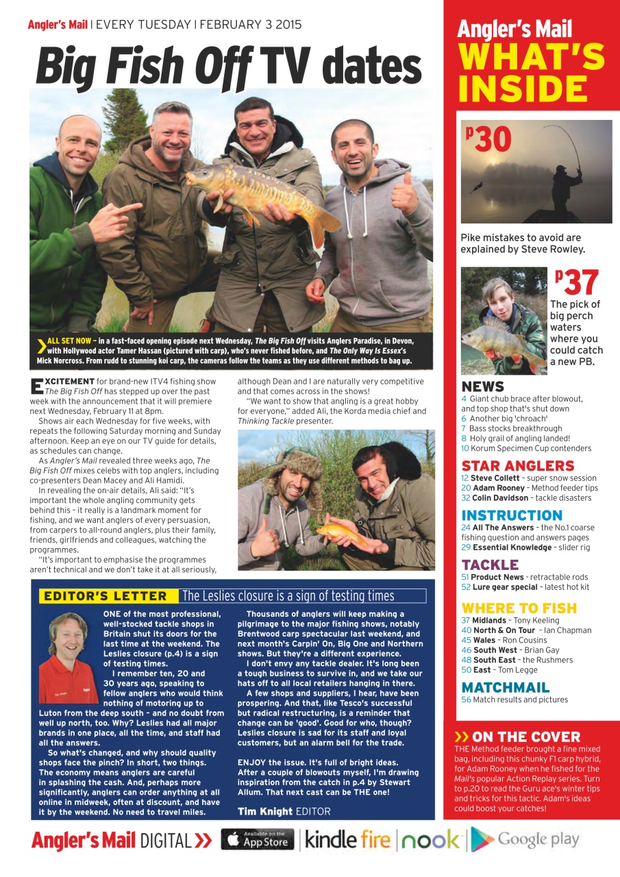 Anglers Mail Preview Pages