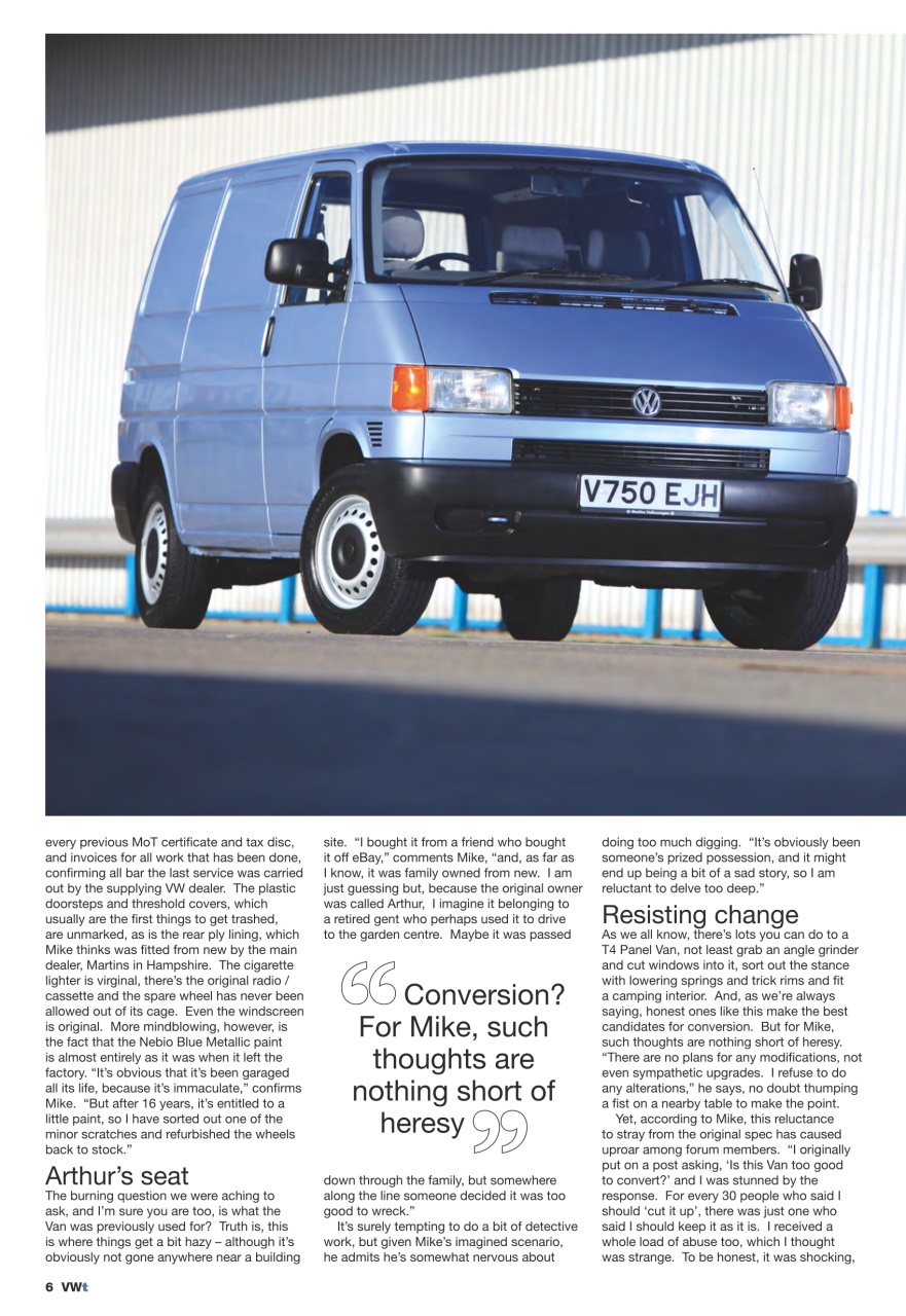 VWt Magazine Preview Pages