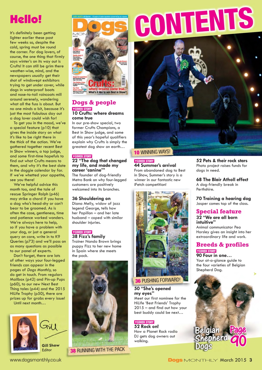 Dogs Monthly Preview Pages