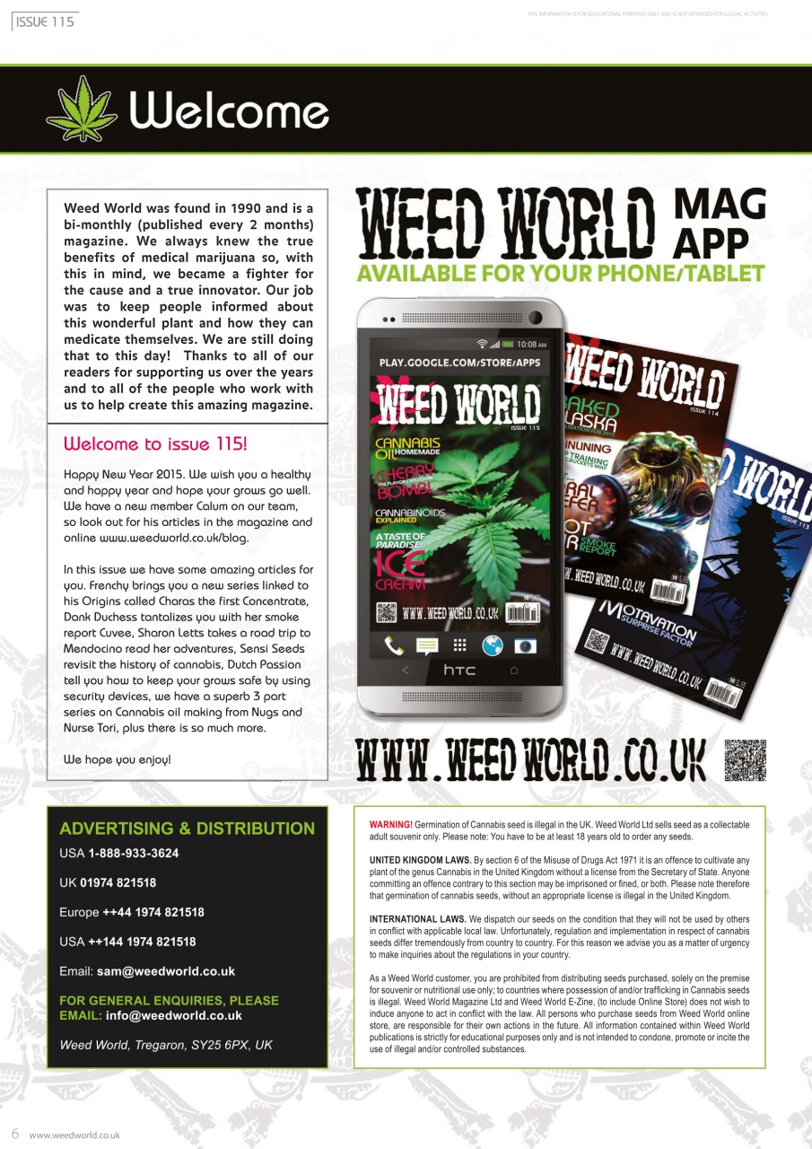 Weed World Preview Pages