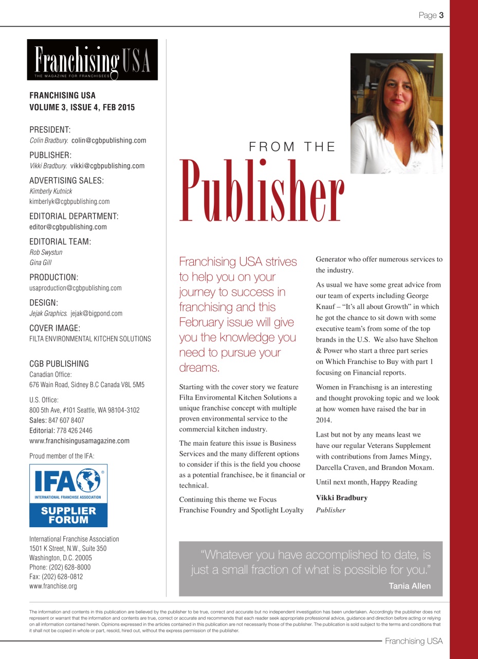 Franchising USA Preview Pages