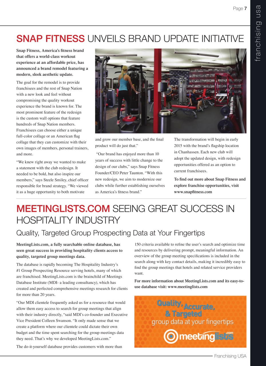 Franchising USA Preview Pages