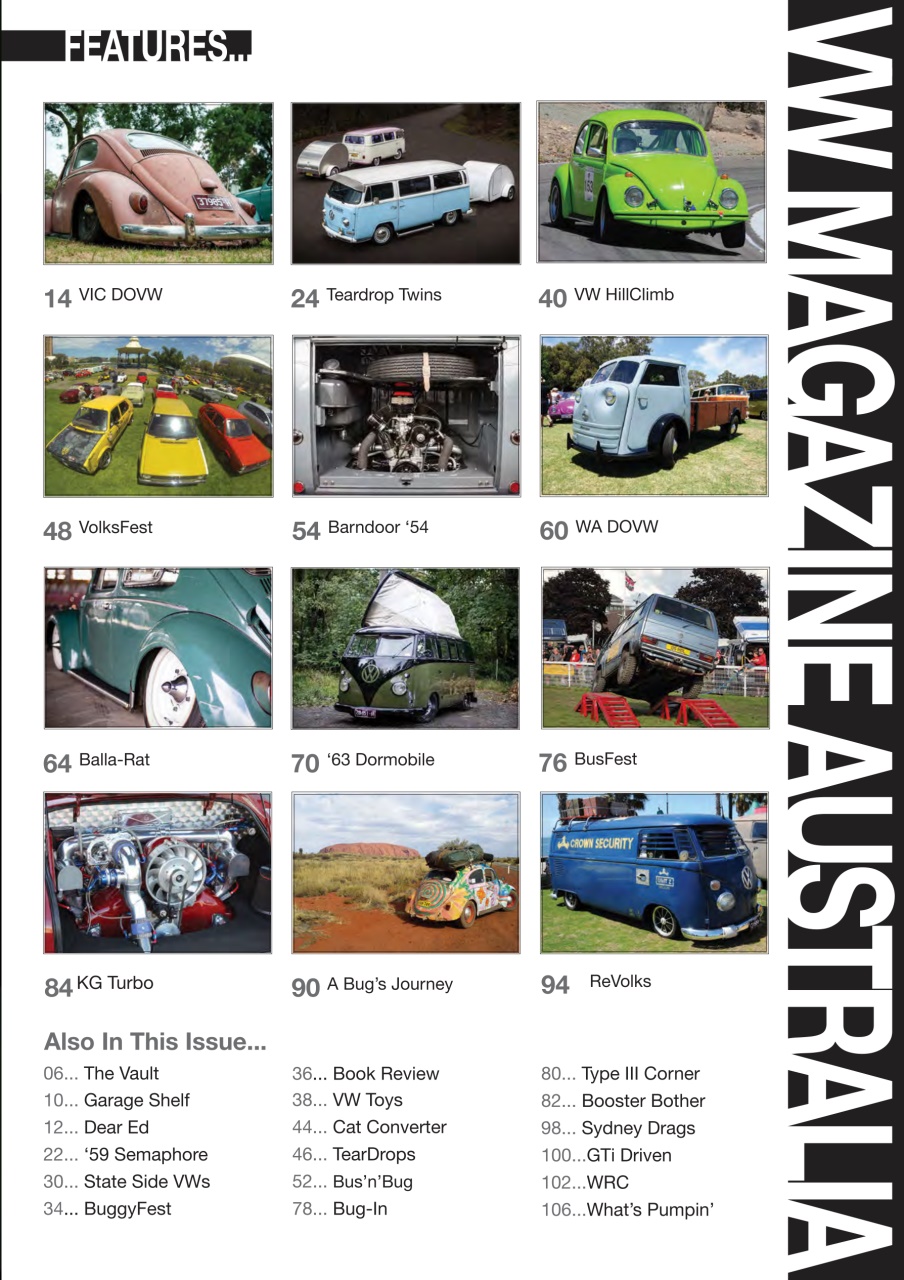 VW Magazine Australia Preview Pages