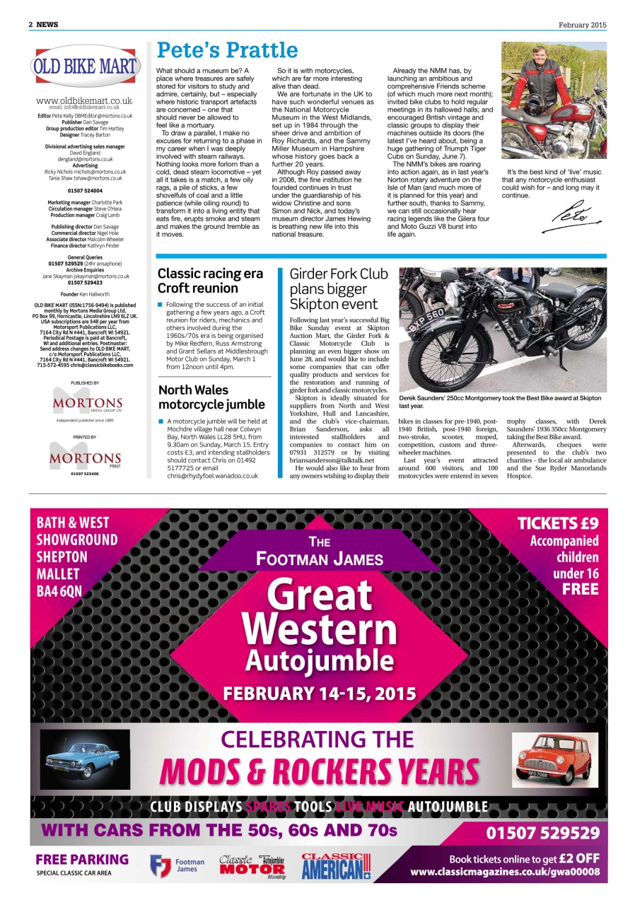 Old Bike Mart Preview Pages