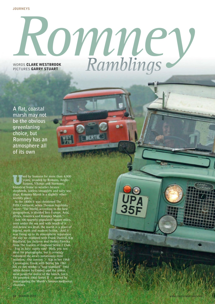 Classic Land Rover Magazine Preview Pages