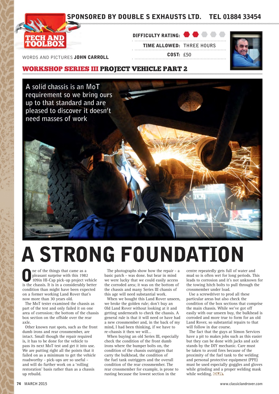 Classic Land Rover Magazine Preview Pages