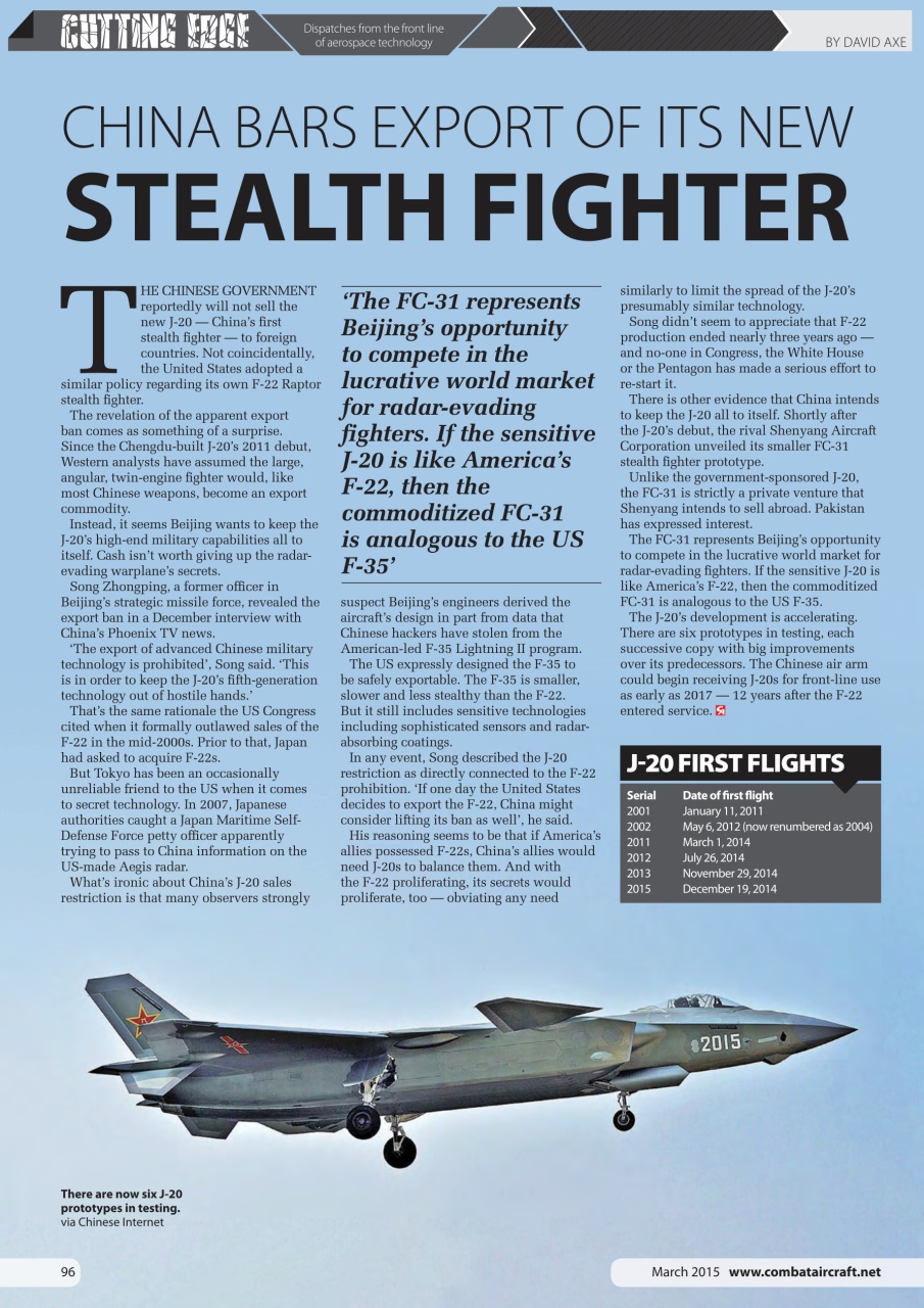 Combat Aircraft Journal Preview Pages