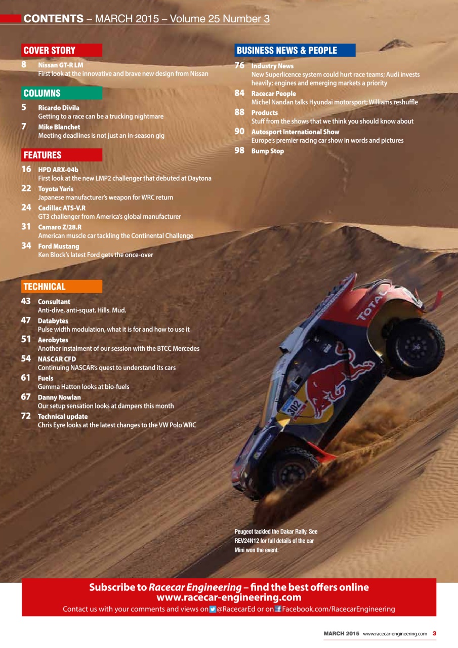 Racecar Engineering Preview Pages