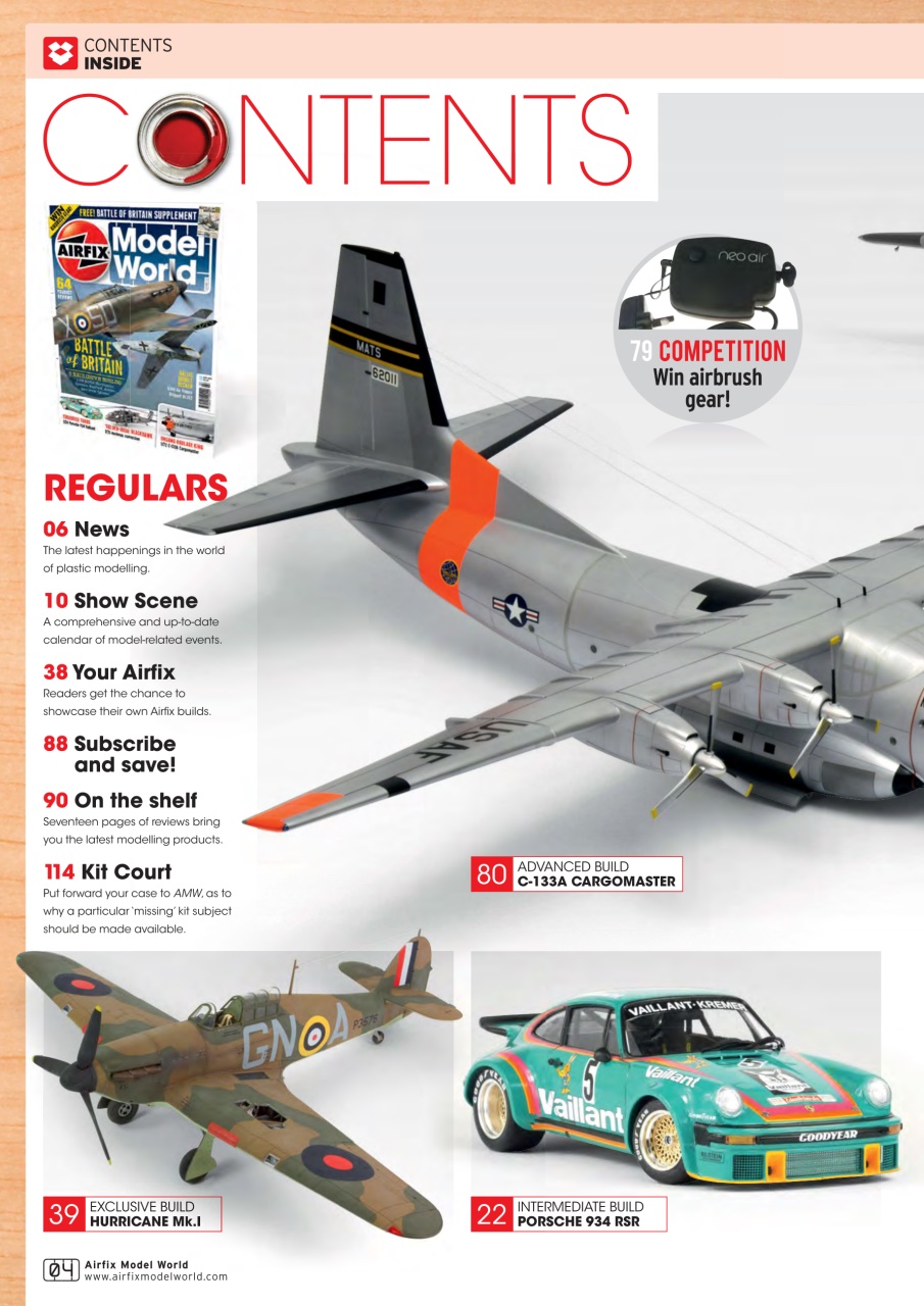 Airfix Model World Preview Pages