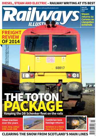 Railways Illustrated issue March 2015