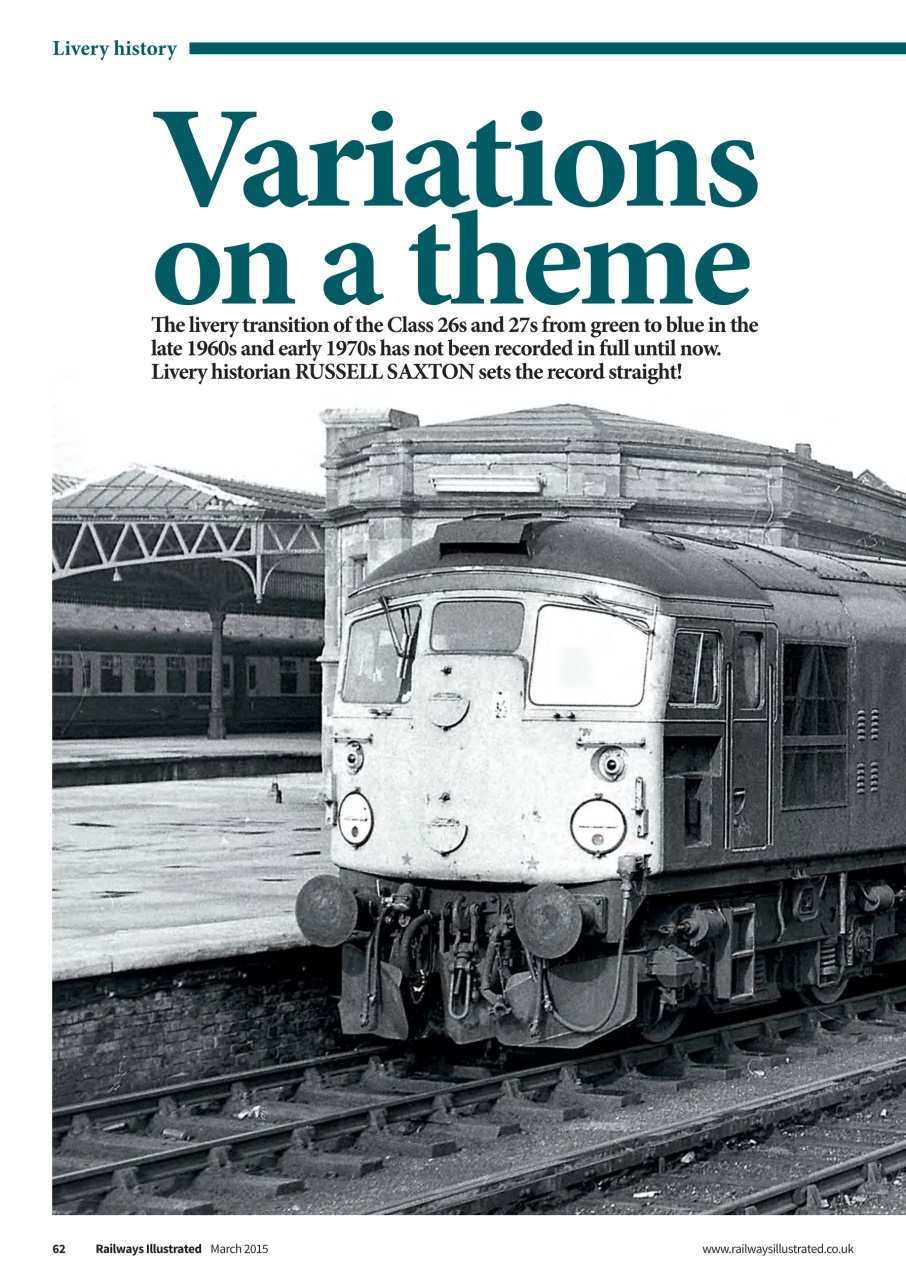 Railways Illustrated Preview Pages