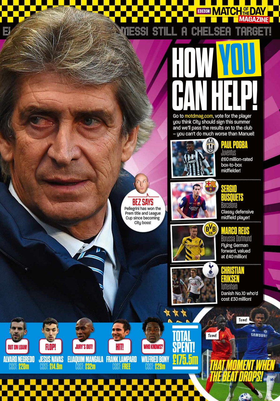 Match of the Day Preview Pages