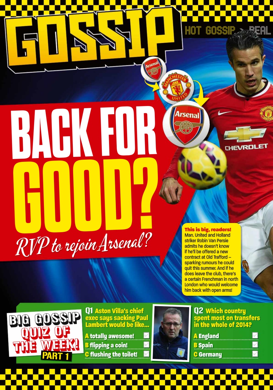 Match of the Day Preview Pages