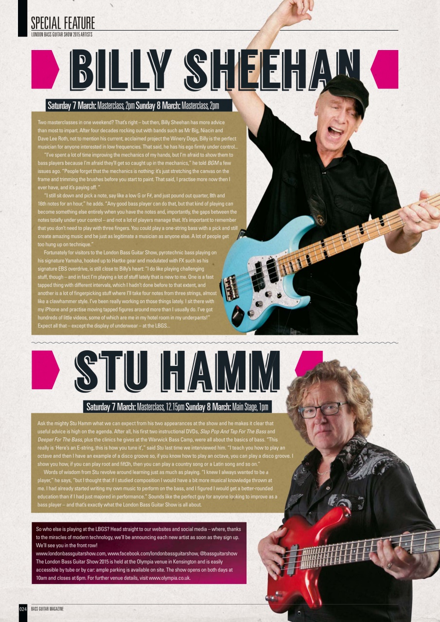 Bass Player UK Preview Pages