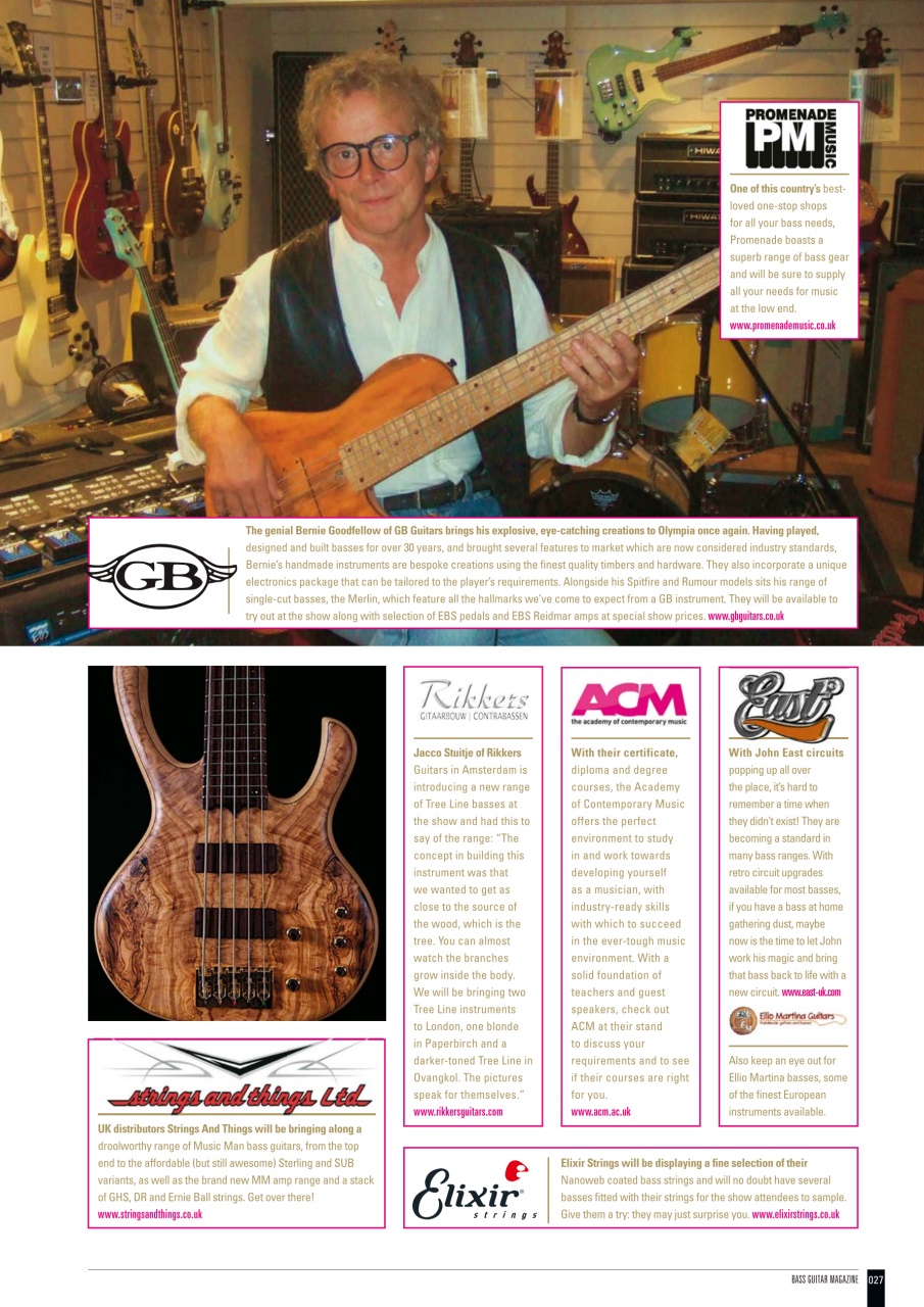 Bass Player UK Preview Pages