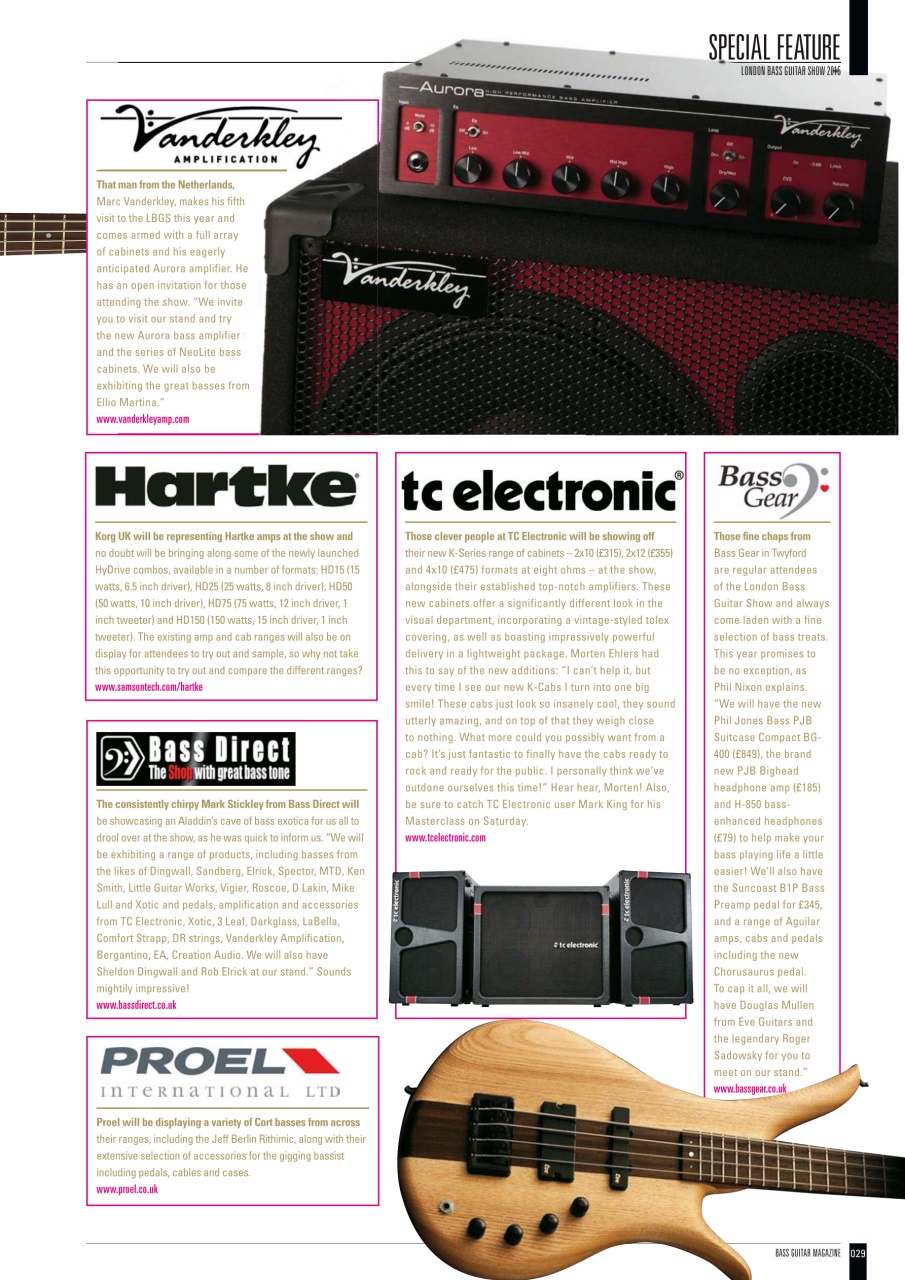 Bass Player UK Preview Pages