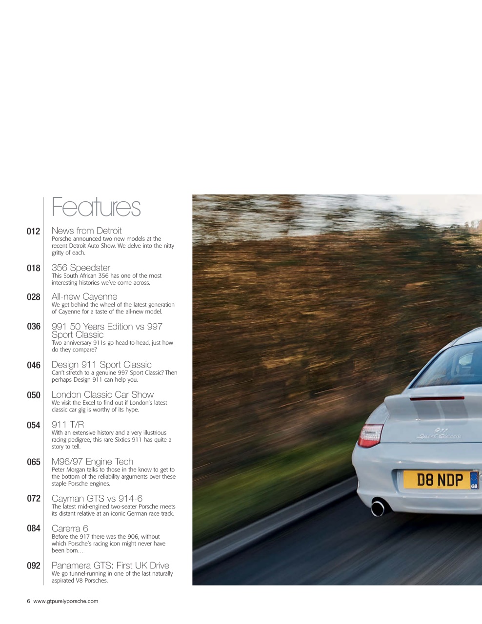 GT Porsche Preview Pages
