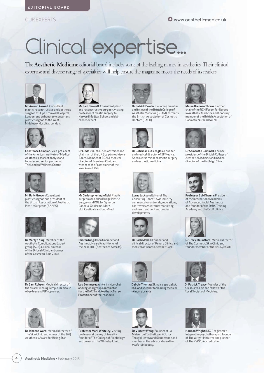 Aesthetic Medicine Preview Pages