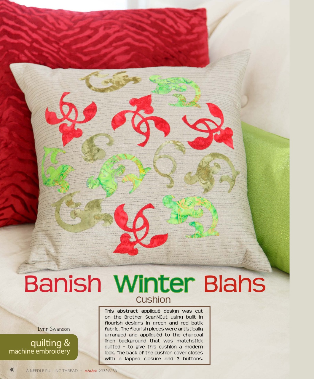 A Needle Pulling Thread Preview Pages