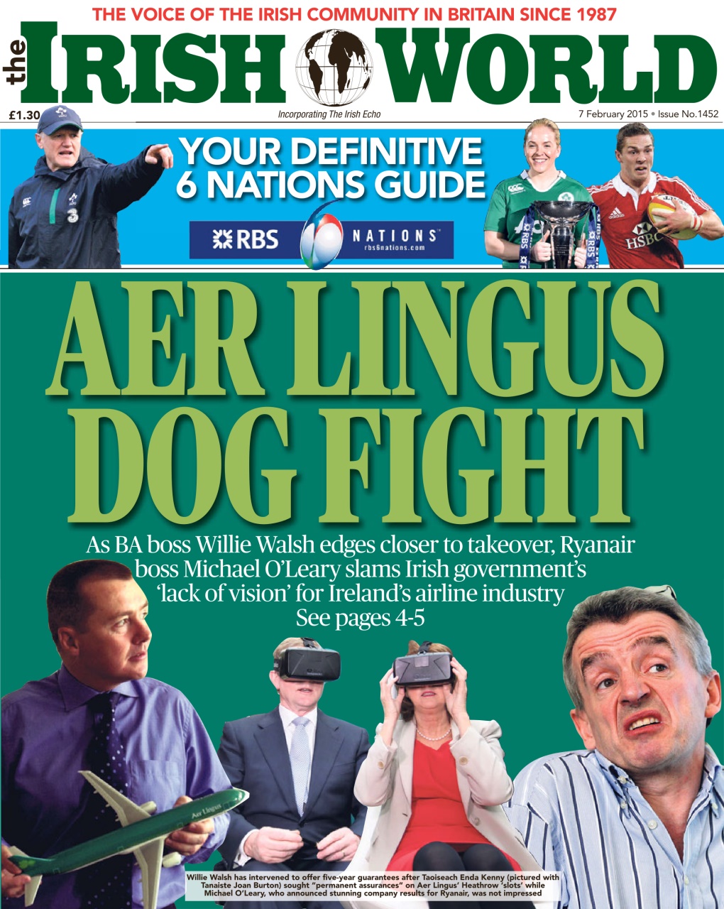 Irish World Preview Pages