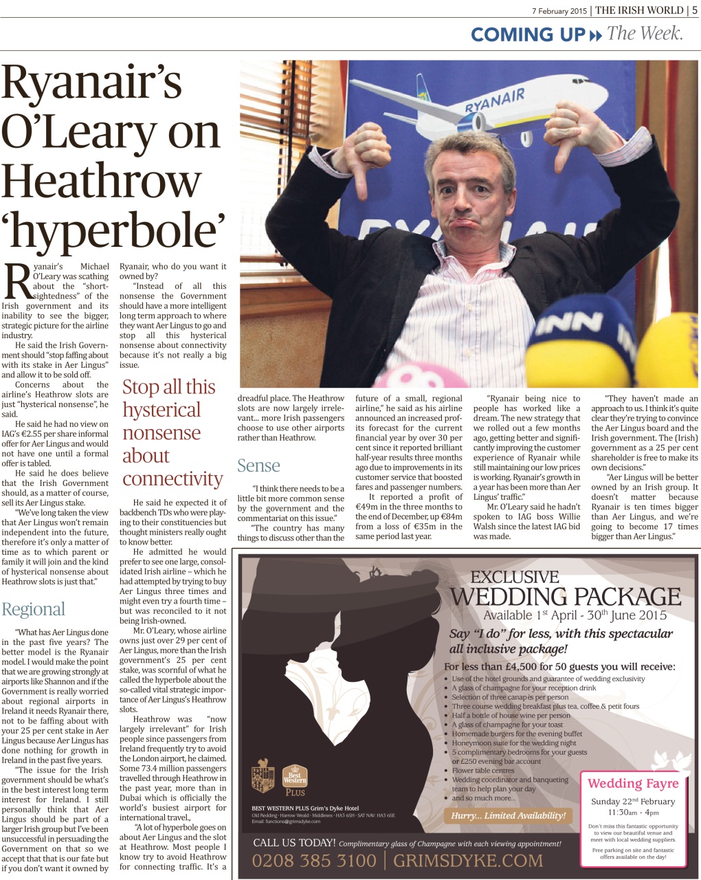 Irish World Preview Pages