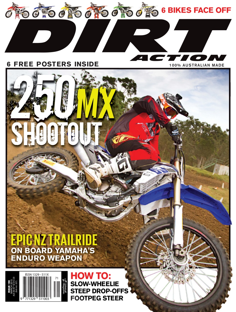 Dirt Action Preview Pages