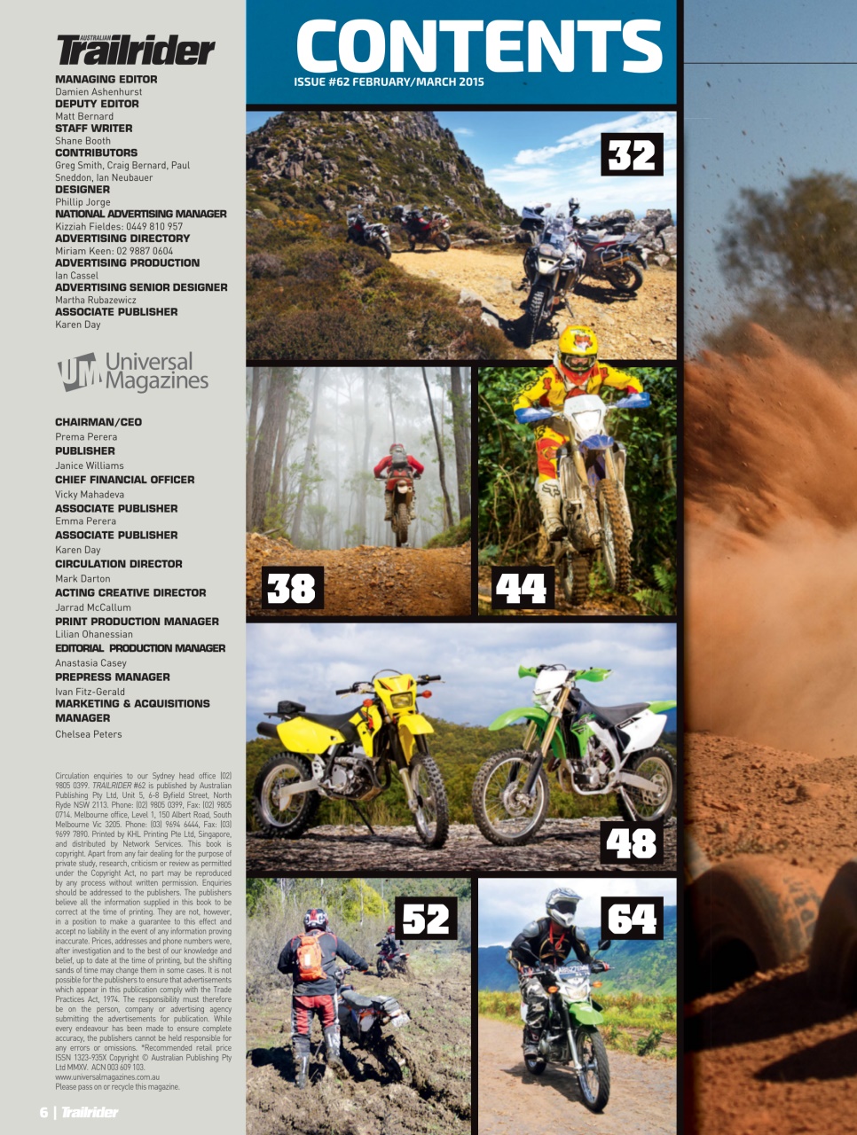 Trailrider Preview Pages