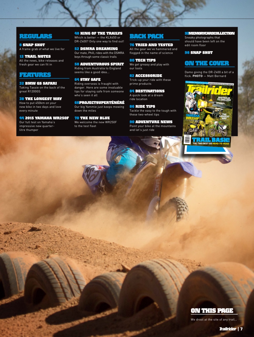 Trailrider Preview Pages