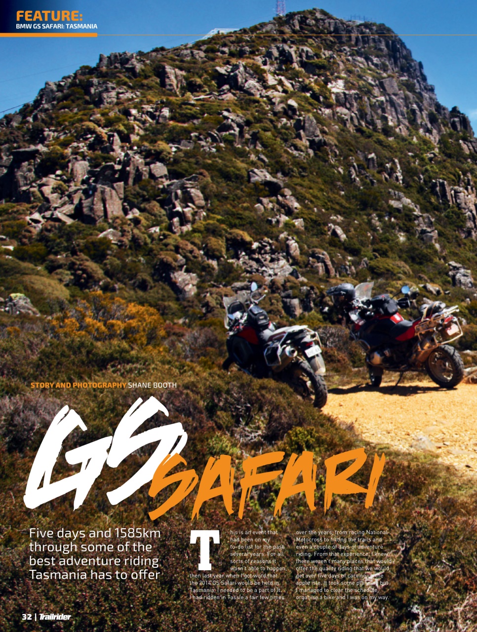 Trailrider Preview Pages