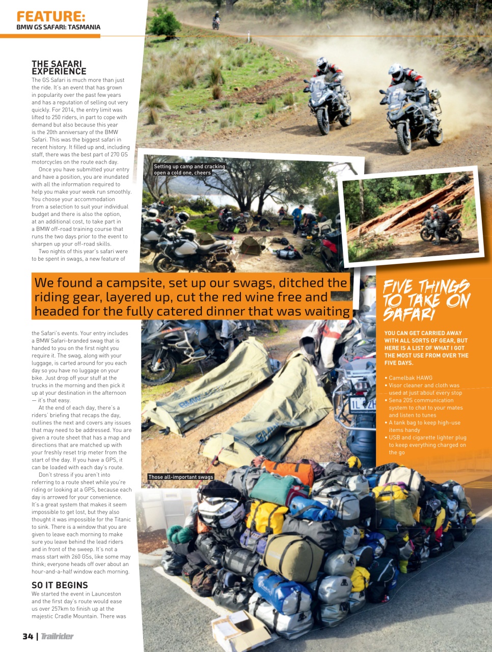 Trailrider Preview Pages