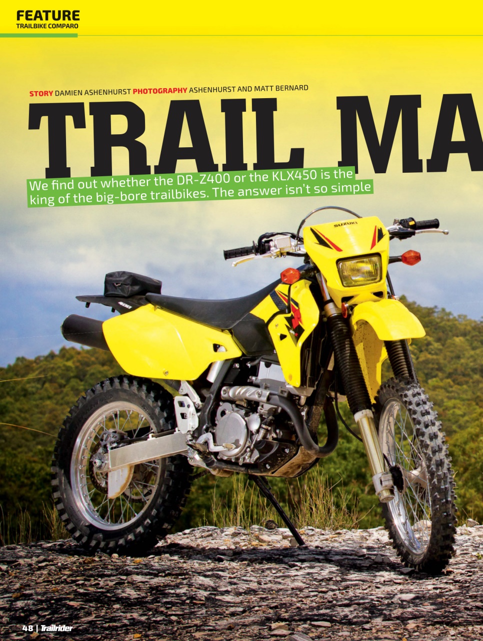 Trailrider Preview Pages