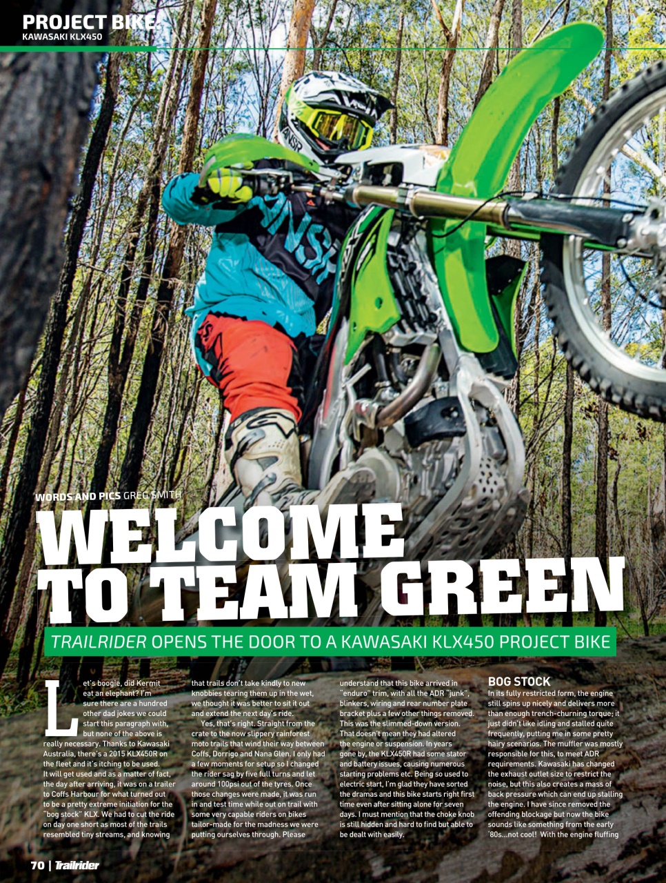 Trailrider Preview Pages