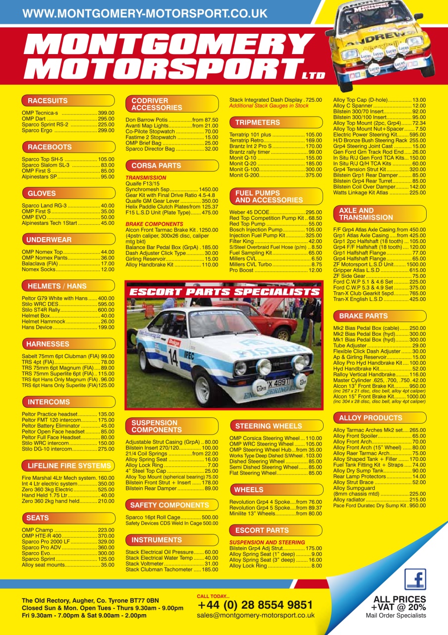 Pacenotes Rally magazine Preview Pages