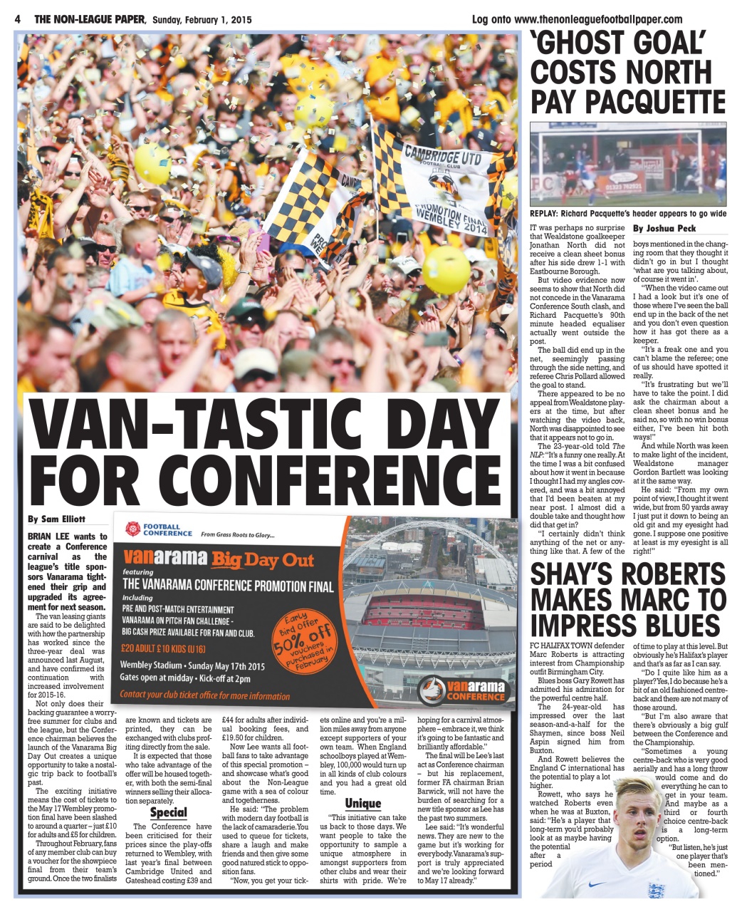 The Non-League Football Paper Preview Pages